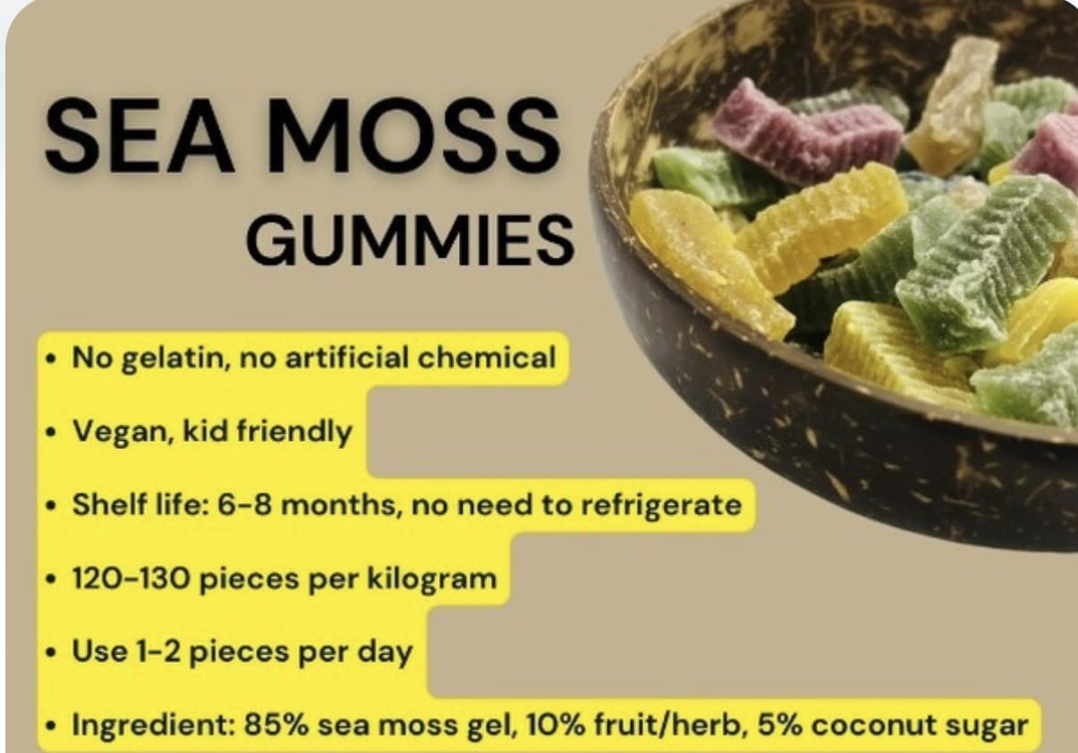 30 Sea Moss Gummies