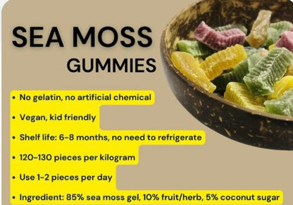 30 Sea Moss Gummies