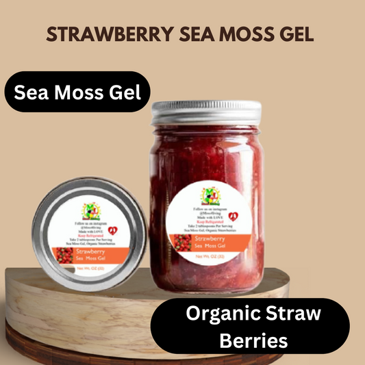 Strawberry Sea Moss GEl