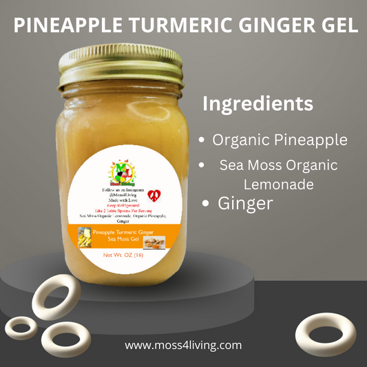 Pineapple Turmeric Ginger Gel